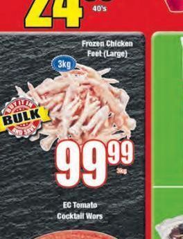 Boxer Chicken feet offer