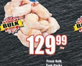 Boxer Chicken quarters offer