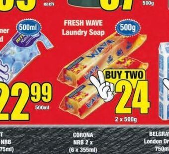 Boxer Fresh wave laundry soap 2 offer