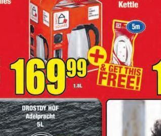 Boxer Home square kettle offer