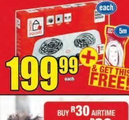 Boxer Home square hotplate offer