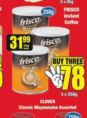 Boxer Frisco coffee 3 offer