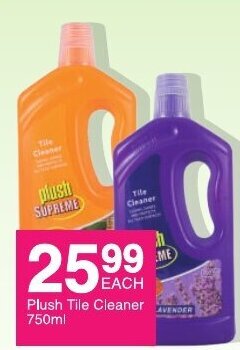 Save Plush Tile Cleaner 750ml offer