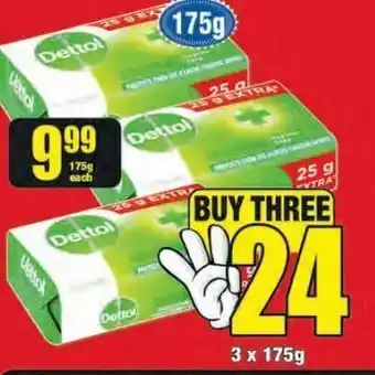 Boxer Dettol soap offer