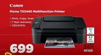 HiFi Corp Pixma ts3440 multifunction printer offer