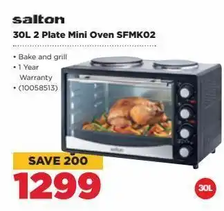 HiFi Corp 30l 2 plate mini oven sfmk02 offer