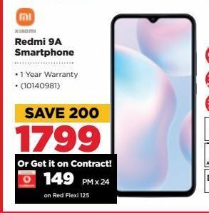 HiFi Corp Redmi 9a smartphone offer
