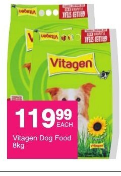Save Vitagen Dog Food 8kg offer