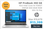 First Shop HP ProBook 450 G8 offer