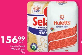 Save Hulletts/Selati White Sugar 10kg offer