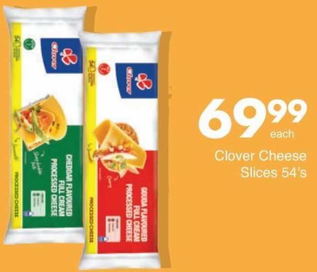 Clover Cheese Slice 54's offer at Save