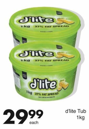 Save D'Lite Tub 1kg offer