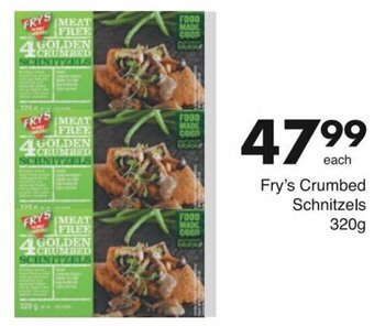 Save Fry's Crumbed Schnitzels 320g offer