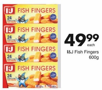 Save I&J Fish Fingers 600g offer
