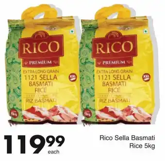 Save Rico Sella Basmati Rice 5kg offer