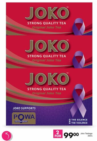 Save Joko Teabags 200's offer