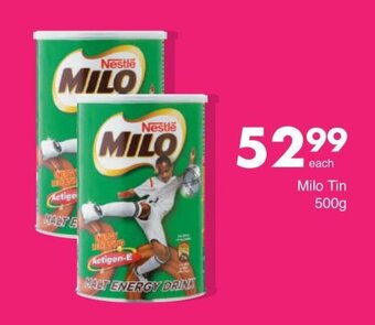 Save Milo Tin 500g offer