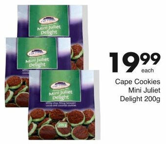 Save Cape Cookies Mini Juliet Delight 200g offer