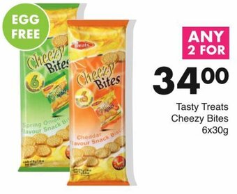 Save Tasty Treats Cheezy Bites 6 x 30g offer