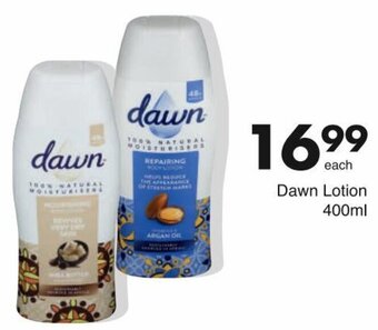 Save Dawn Lotion 400ml offer