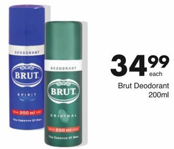 Save Brut Deodorant 200ml offer