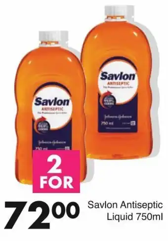 Save Savlon Antiseptic Liquid 750ml offer
