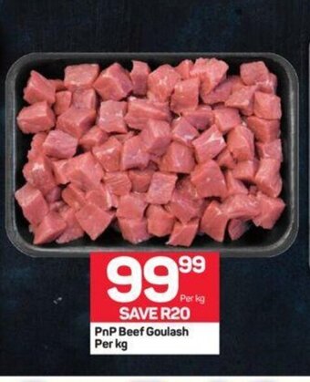Pick n Pay PnP Beef Goulash Per kg offer