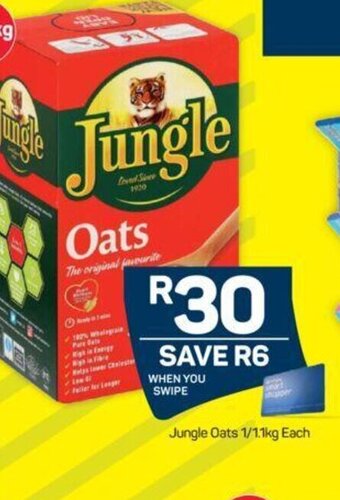 Pick n Pay Jungle Oats 1/1.1kg each offer