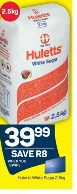 Pick n Pay Huletts White Sugar 2.5kg offer
