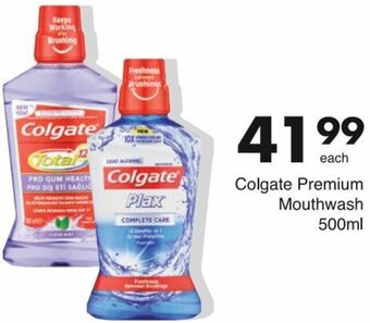 Save Colgate Premium Mouthwash 500ml offer