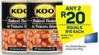 Pick n Pay Koo Baked Beans Assorted 410g offer