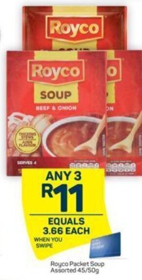 Royco Packet Soup Assorted 45/50g