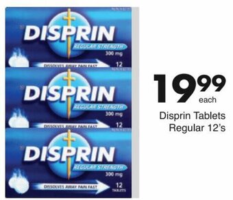 Save Disprin Tablets Regular 12's offer