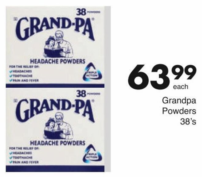 Grandpa Powders 38's offer at Save
