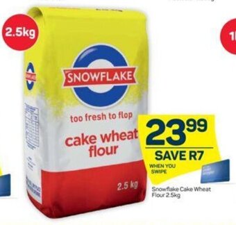 Pick n Pay Snowflake Cake Wheat Flour 2.5kg offer