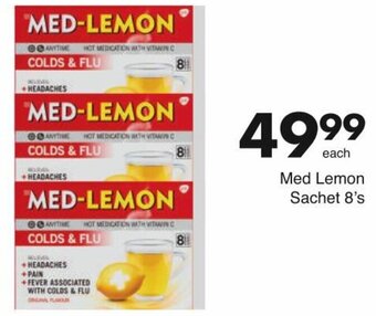 Save Med Lemon Sachet 8's offer