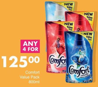 Save Comfort Value Pack 800ml offer