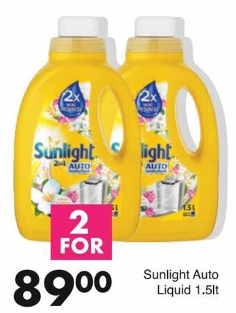 Save Sunlight Auto Liquid 1,5lt offer