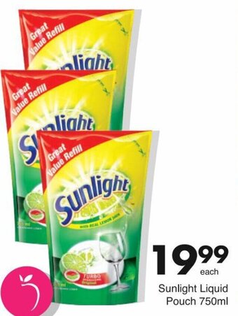 Save Sunlight Liquid Pouch 750ml offer