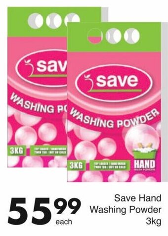 Save Save Hand Washing Powder 3kg offer