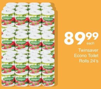 Save Twinsaver Econo Toilet Rolls 24's offer