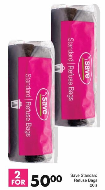 Save Save Standard Refuse Bags 20's offer