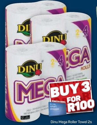 Pick n Pay Dinu Mega Roller Towel 2s offer