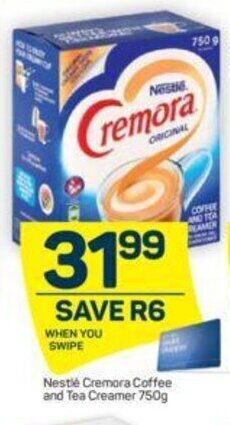 Pick n Pay Nestle Cremora Coffee and Tea Creamer 750g offer