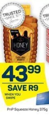 Pick n Pay PnP Squeeze Honey 375g offer