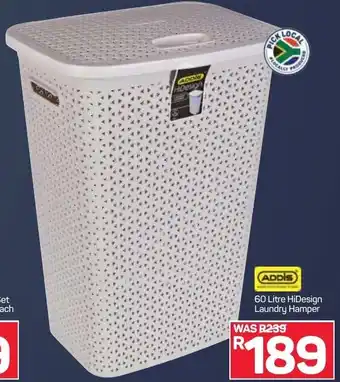 Pick n Pay HiDesign Laundry Hamper 60 Litre offer
