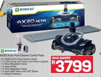 Pick n Pay Zodiac AX20 Activ Pool Cleaner Combi Pack offer
