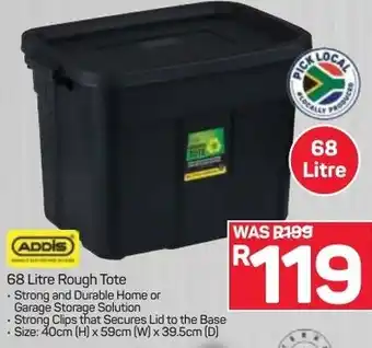 Pick n Pay Addis Rough Tote 68 Litre offer