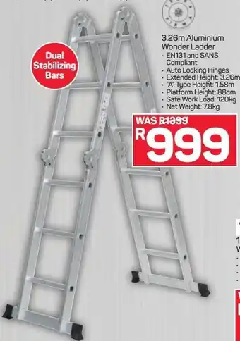 Pick n Pay Aluminium Wonder Ladder offer