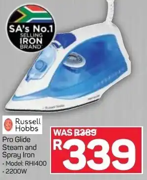 Pick n Pay Russell Hobbs Pro Glide Steam and Spray Iron 2200W offer